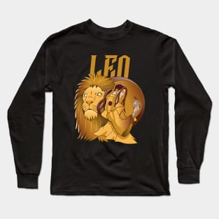 Leo / Zodiac Signs / Horoscope Long Sleeve T-Shirt